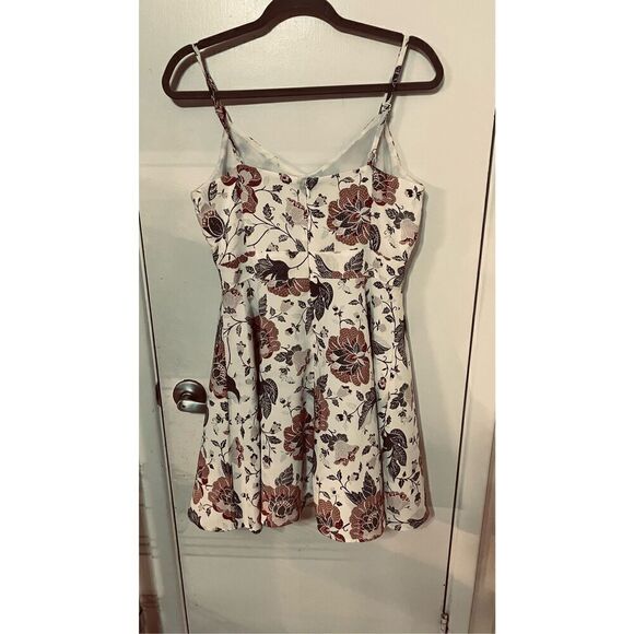 Ann Taylor Loft Floral Sundress Dress Size 4 Petite - Picture 4 of 9